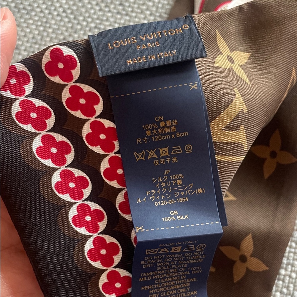 Rare Louis Vuitton Precious Rabbit Bandeau Year of the Rabbit Silk M78135 NWT - Picture 3 of 5